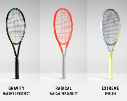 Head Rackets Gravity Radical Extreme