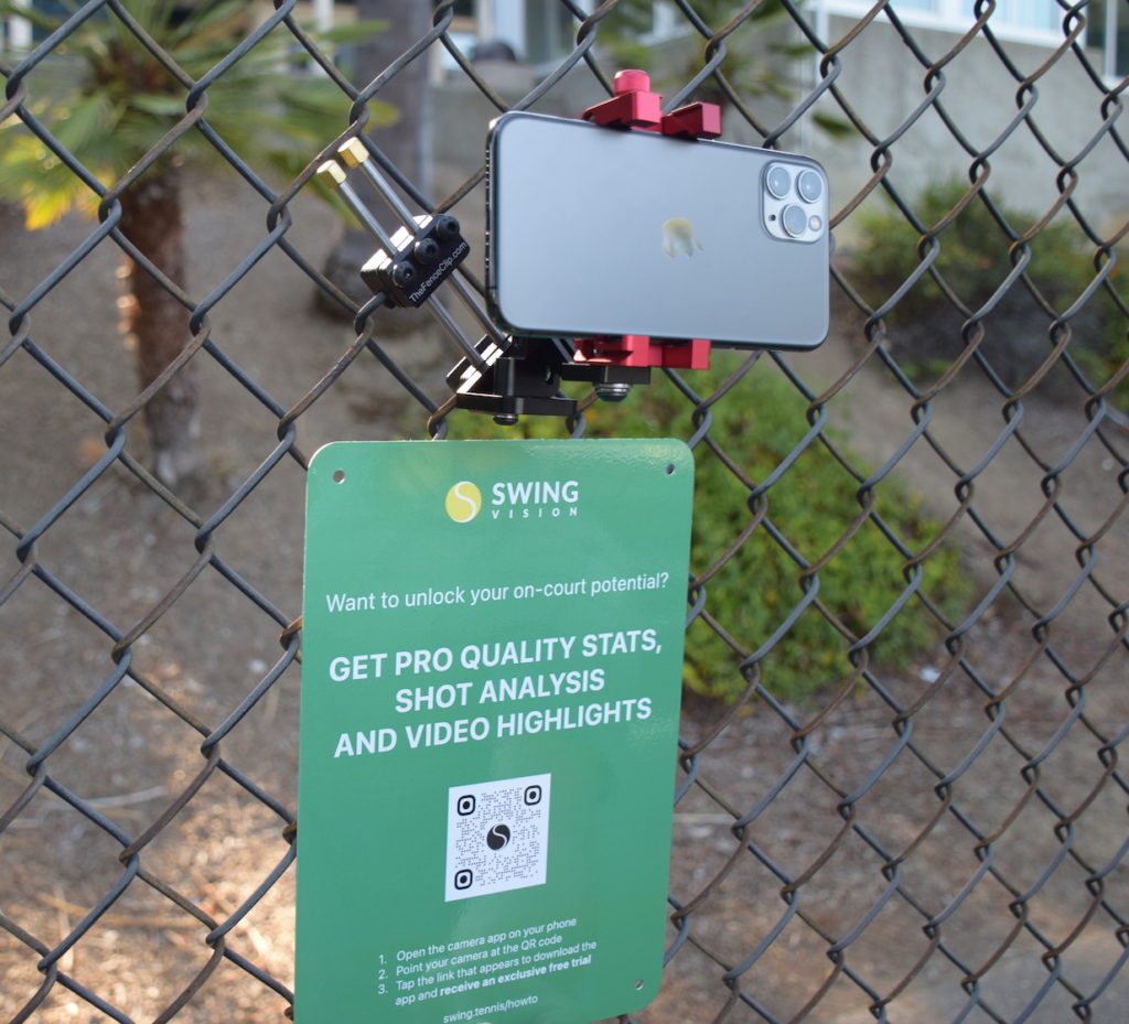 SwingVision at the Sunnyvale Tennis Center Lifetime Activities