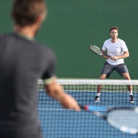 competitive tennis
