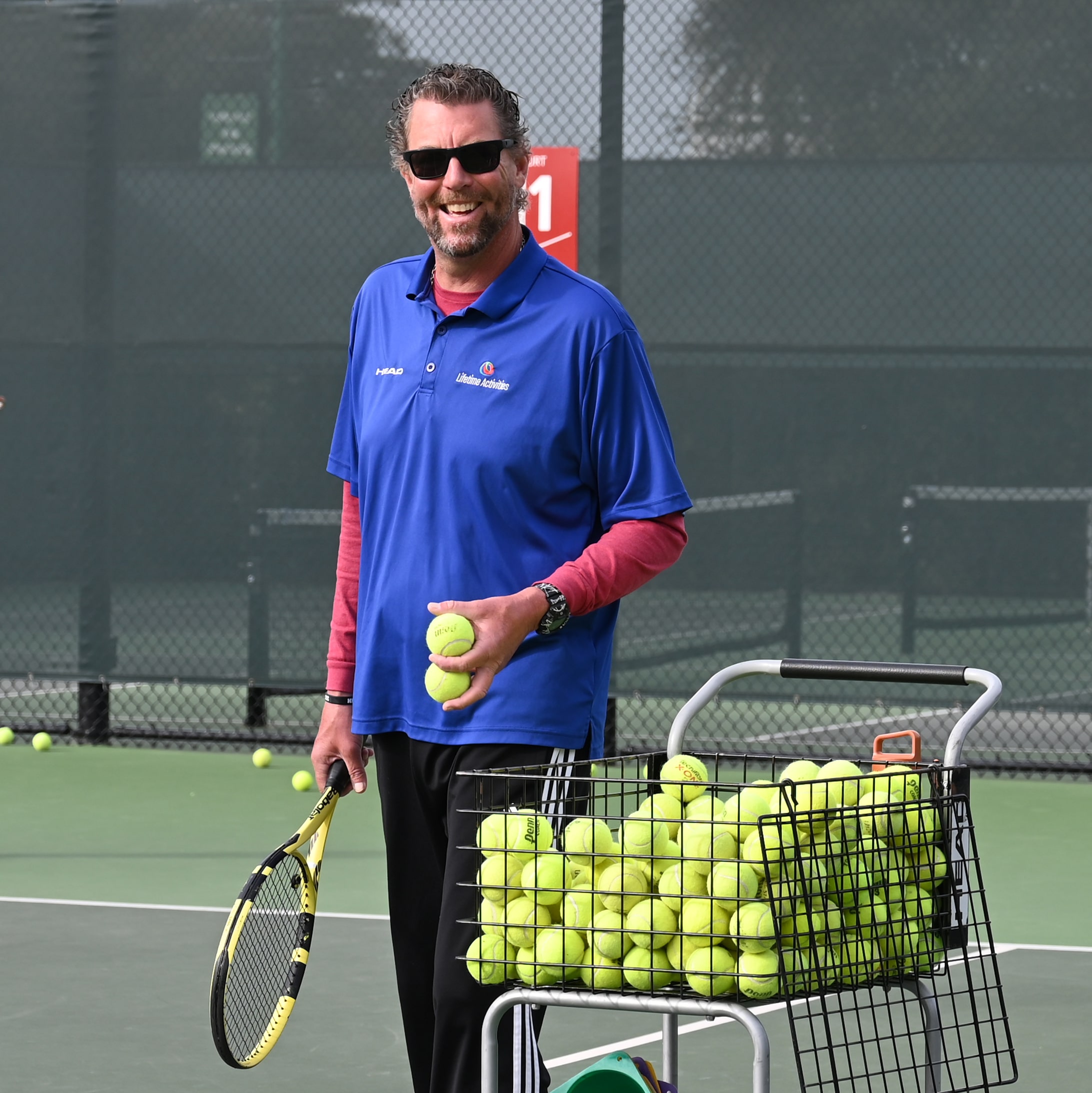 Tennis Coach at the Goldman Tennis Center